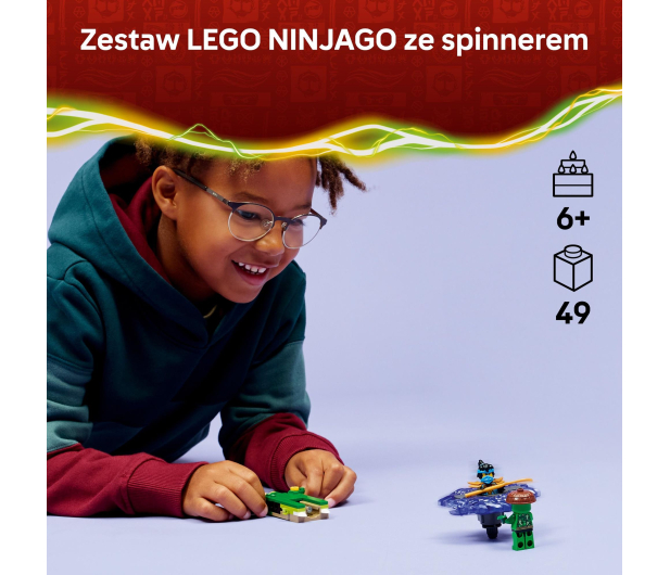 LEGO NINJAGO 71849 Nya kontra zmutowany potwór na spinnerze - 1473531 - zdjęcie 6